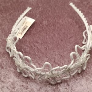 DIADEMA FLORES TRENZADA